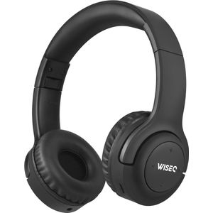 WiseQ HERO Draadloze Koptelefoon Kinderen - Koptelefoon Kind met Volumebegrenzing Bluetooth en 38 uur Batterij - Zwart