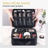Eagle - Make-up Organizer - Verstelbare Vakken - Reisformaat - Multifunctioneel