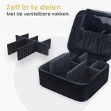 Eagle - Make-up Organizer - Verstelbare Vakken - Reisformaat - Multifunctioneel