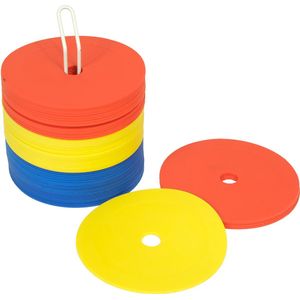 MDsport - Markeerschijven - Set van 60 - 3 kleuren