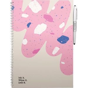 MOYU Uitwisbaar Notitieboek Flamingo Desert - A4 Premium Cover