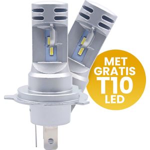 XEOD H4 Perfect Fit Bi-LED Lampen - Auto Verlichting Lamp - 2 Stuks - 12V - Dimlicht en Grootlicht