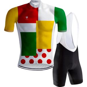 Retro Wielertenue Lapjestrui - REDTED