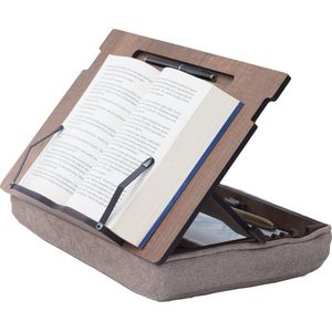 LeafU® Multifuctioneel laptoptafel - Schootbureau - Boekenstandaard - Boekenhouder - Laptop standaard - Tablet standaard - Boekenstandaard met opbergruimte