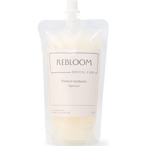 Tandpasta - Pepermunt - 100% Plantaardig - Fluoride - 4 Tubes