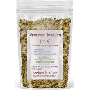 Herbes D'elixir Vrouwen Kruidenthee – Losse Thee – 100 Gram - Natuurlijke Smaakervaring
