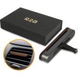 R2B - Autoparfum - Grijs - Walnoothout - Incl. Set van 2 Geuren - Hervulbaar