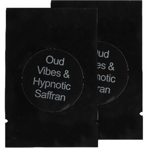 R2B - Autoparfum Navullingen - Oud Vibes & Hypnotische Saffraan - Set van Twee