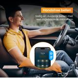 R2B® Bluetooth FM Transmitter Auto - Autolader - Carkit - Receiver - Met USB C en USB A & Micro SD Poort - Autoaccessoires