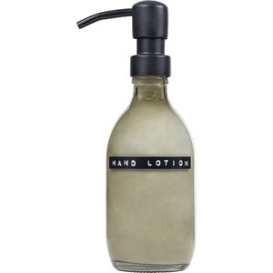 Wellmark - Handlotion - Zwart Glas - Zwarte Pomp - Dark Amber - 250ml
