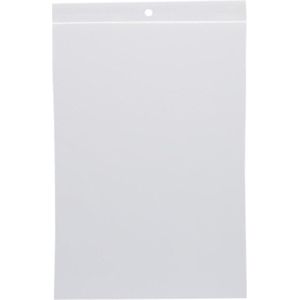 Boxstuff - Gripzakjes 160 x 250 mm - Transparant Plastic - Herbruikbaar - 100 Stuks - 50 Micron Dikte - Voor Voedsel, Kralen, Sieraden en Accessoires