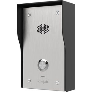 Doorsafe 1000 | 4G GSM deurbel intercom | SIM kaart nodig | Belt je op als iemand aanbelt | Eenvoudig in gebruik, geen app nodig, 100% Betrouwbaar & 100% Privacy | inbouw of opbouw