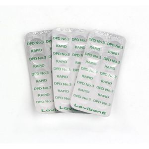 Chloor - DPD 3 - Tabletten - 100 stuks - Voor Manuele Tester