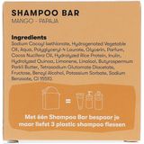 Shampoo Bar Mango Papaja | Handgemaakt in Nederland | SLS- & SLES-vrij | Dierproefvrij | Ideaal voor krullend haar | Zeer geschikt voor een droge hoofdhuid | 100% biologisch afbreekbare verpakking