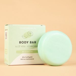 Shampoo bars body zeep aloe vera & komkommer  60GR