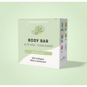 ShampooBars Body Bar Aloe Vera & Komkommer 45gr