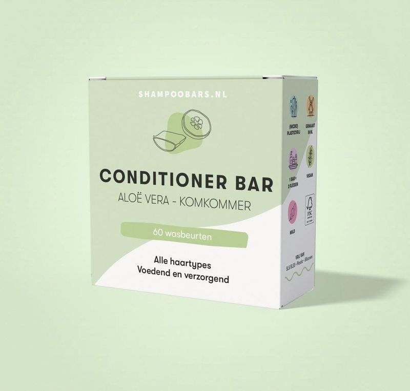 ShampooBars - Haarmasker Bar - Eucalyptus - Tea Tree - 45gr