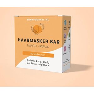 ShampooBars - Haarmasker Bar - Mango Papaja - Extra Voedend - 45g