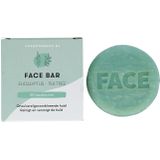 Face Bar Eucalyptus - Tea Tree | Handgemaakt in Nederland | Crueltyfree | 100% biologisch afbreekbare verpakking