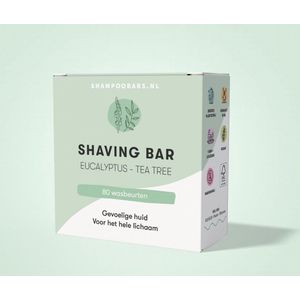 ShampooBars - Shaving Bar - Eucalyptus - Natuurlijke Ingrediënten