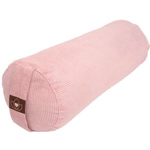 Yoga bolster eco rib oudroze rond - Lotus