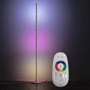Bolt Electronics® Vloerlamp - Staande Lamp - Woonkamer - 4 Lichtsterktes - RGB Licht - Wit