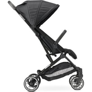 Deryan - Rolo - Reisbuggy - Zwart - Ultralicht tot 22 kg - Inklapbaar