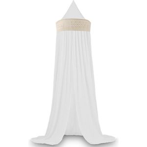 Deryan - Baby Klamboe Vintage - Kinderklamboe - Wit/Ivory - 245 cm