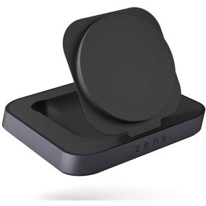 ZENS Magnetic Nightstand Charger Black