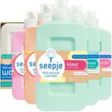 Seepje - Vloeibaar Wasmiddel Universeel - Sprankelende Jasmijn - 1 Liter - 23 Wasbeurten