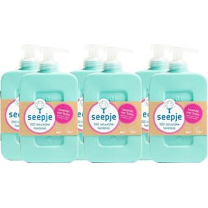 6x Seepje Handzeep Lavendel met Tonka 300 ml