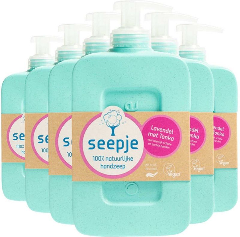 Seepje - Handzeep - Lavendel met Tonka - 300 ml - 100% Natuurlijk