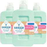 Seepje - Vloeibaar Wasmiddel - Vrolijke Lotus - 1 Liter - 23 Wasbeurten