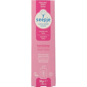 Seepje - Handzeep Navulling - Lavendel - 38 gr - Natuurlijke Ingrediënten