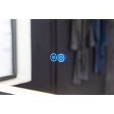 Bella Mirror - Badkamer Spiegel - Antivocht - Anticondens - Ledverlichting - Zwart Frame