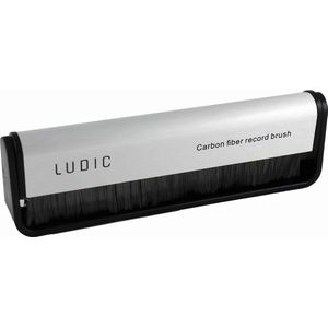 Ludic Audio  Platenborstel Carbon fiber Anti Static Carbon fiber Record Brush