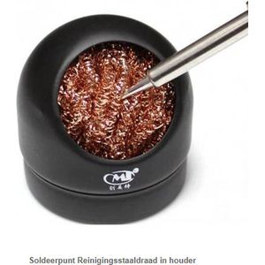 OTRONIC® Soldeerpunt Reinigingsstaaldraad in houder