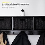 Umea - Babyfoon met Camera - Wit - 1080P - Geluid en Bewegingsdetectie