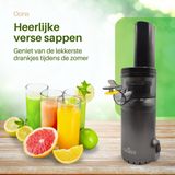 Ocina Mini Slowjuicer - Sapcentrifuge - Juicers - Grijs