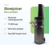 Ocina Mini Slowjuicer - Sapcentrifuge - Juicers - Grijs