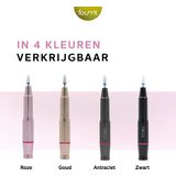 Fineza Elektrische Nagelfrees Set met Bitjes – Manicure & Pedicureapparaat – Nagelvijl - Zwart