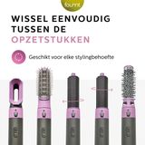 Fineza Airstyler - Krultang 5 in 1 - Zilver - Haarstyler