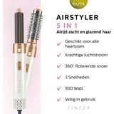 Fineza - Airstyler - Krultang 5 in 1 - Wit/Brons - Multistyler