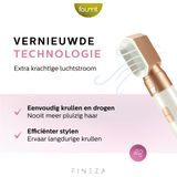 Fineza - Airstyler - Krultang 5 in 1 - Wit/Brons - Multistyler