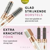 Fineza - Airstyler - Krultang 5 in 1 - Wit/Brons - Multistyler