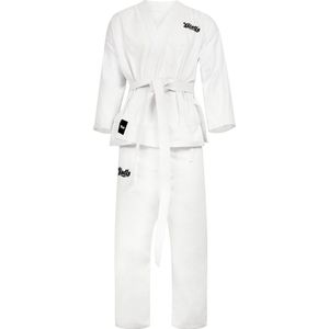 Gladts Karate training pak kind - karate pak volwassenen - inclusief karateband - karatepakken - karatepak kinderen - karate pak kind. maat 140 cm