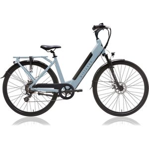 Villette L’ Amant, elektrische damesfiets, 7sp, 13 Ah, geïntegreerde accu, blauw