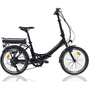 Villette les Vacances, vouwbare e-bike, 6 sp, 20 inch, zwart