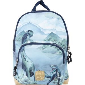 Pick & Pack rugzak All About Dinos S blauw