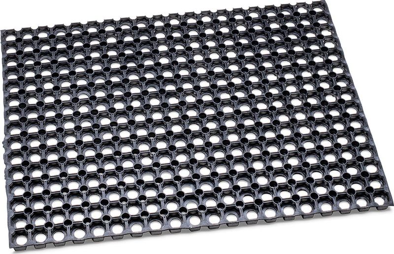 Deurmat -Rubber-ringmat-schoonloopmat 22mm 60x80cm